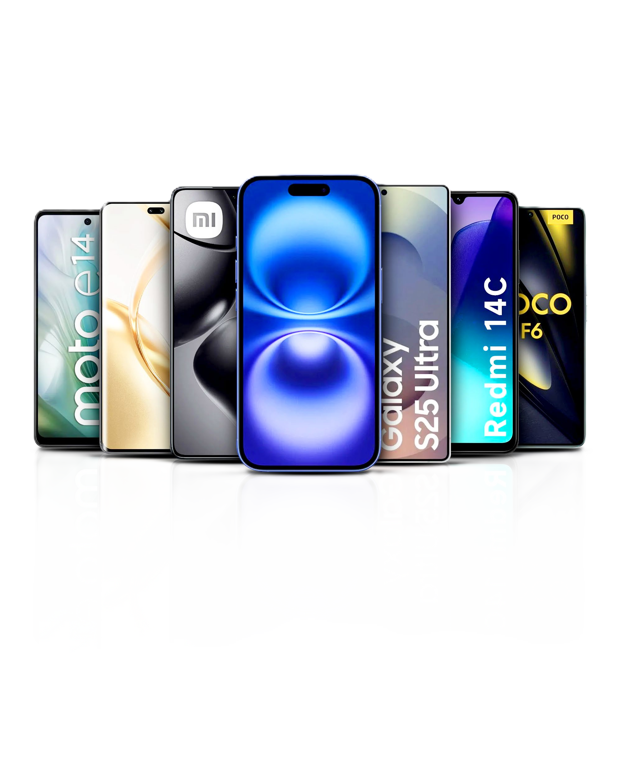 Teléfonos actualizando software